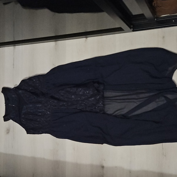 Enfocus Studio Dresses & Skirts - Dark Blue Enfocus Studio Glittery Dress, Size 16W